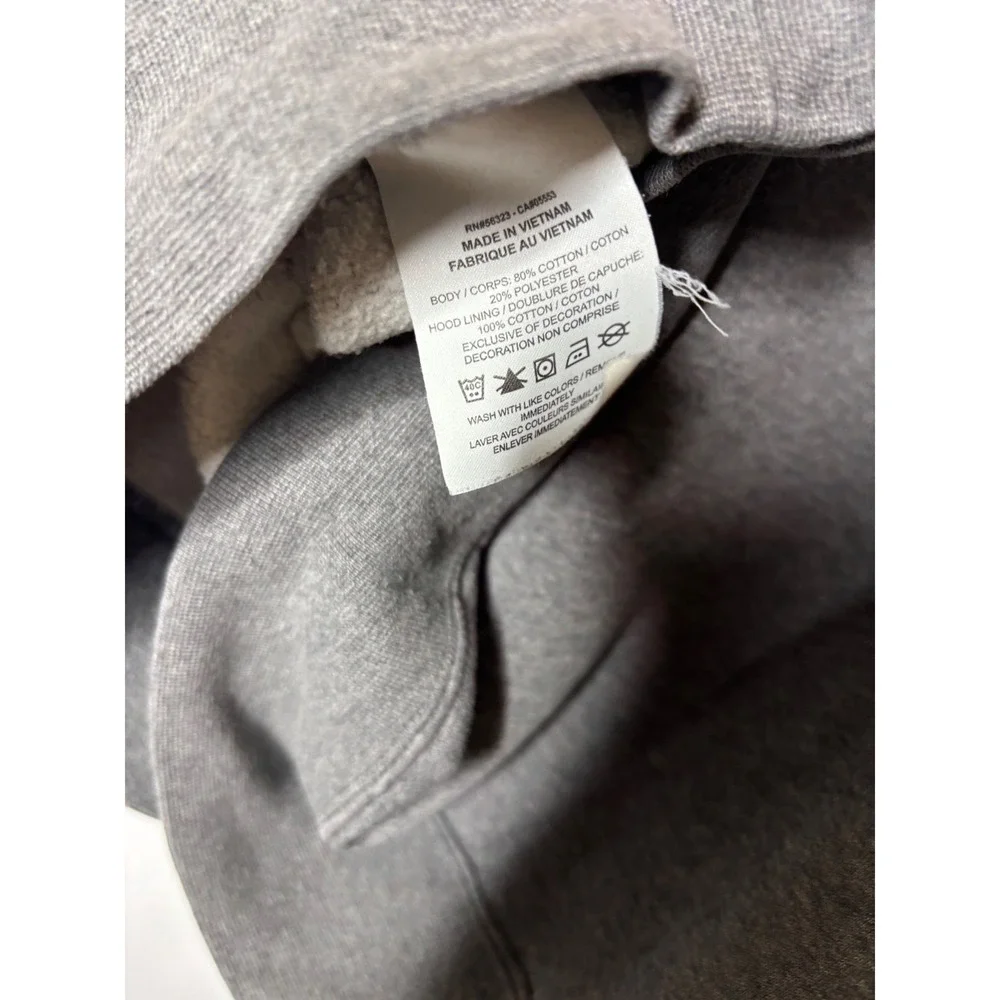 Nike Air Mens Hoodie‎ Gray Pullover Graphic Sweatshirt Medium BV5132-071